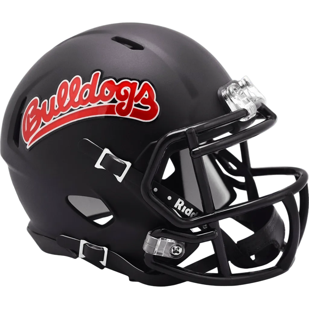 Fresno State Bulldogs Riddell Mini Speed Football Helmet – Black