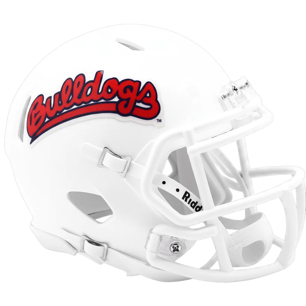 Fresno State Bulldogs Riddell Mini Speed Football Helmet – White