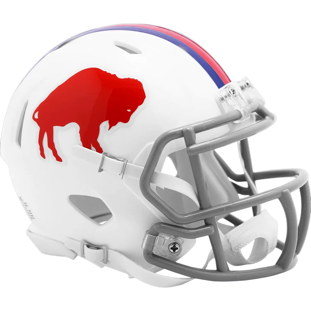 Buffalo Bills Riddell Mini Speed Football Helmet – 1965 to 1973 Throwback
