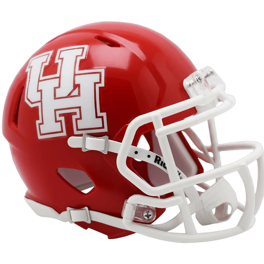 Houston Cougars Riddell Mini Speed Football Helmet – White UH