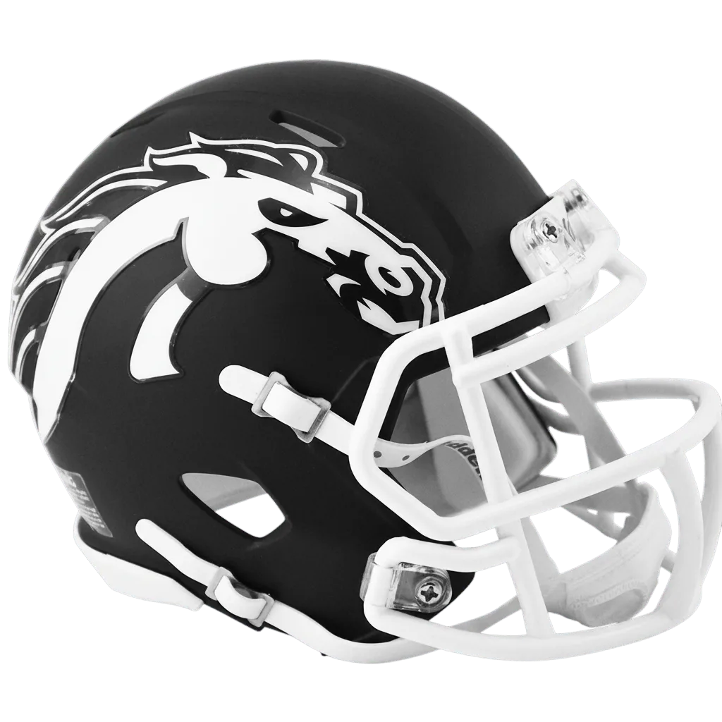 Western Michigan Broncos Riddell Mini Speed Football Helmet – Matte Brown