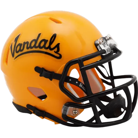 Idaho Vandals Riddell Mini Speed Football Helmet – Gold VANDALS