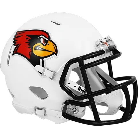 Illinois State Redbirds Riddell Mini Speed Football Helmet – Red Redbird