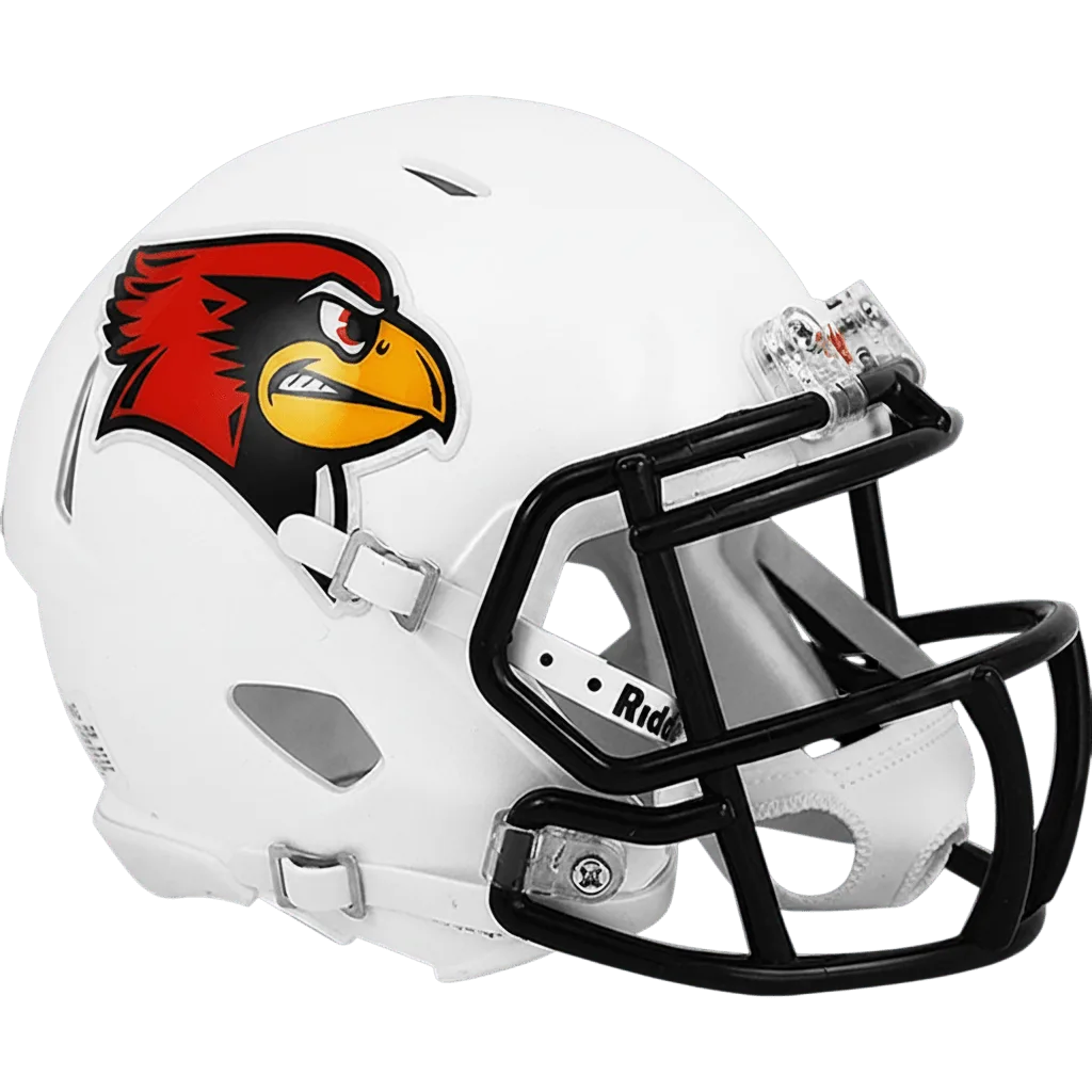 Illinois State Redbirds Riddell Mini Speed Football Helmet – Red Redbird