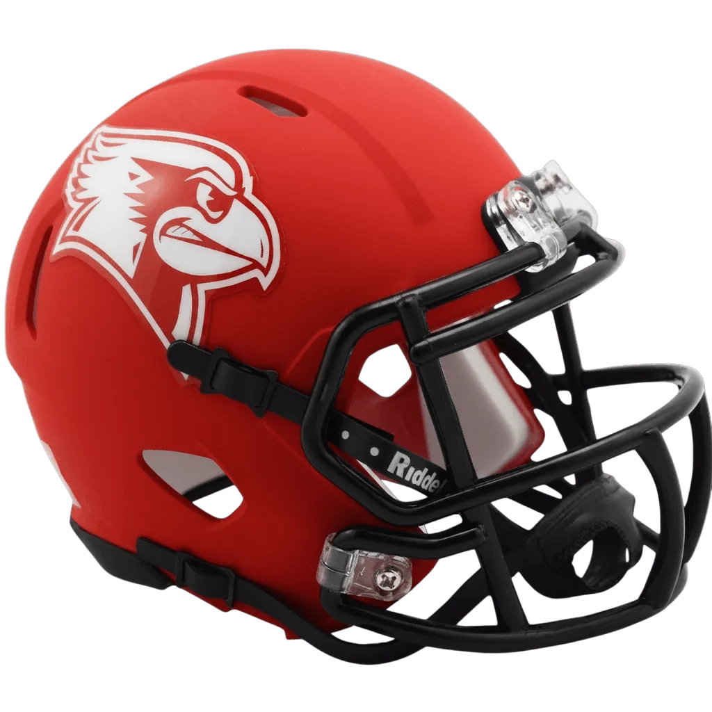 Illinois State Redbirds Riddell Mini Speed Football Helmet – Red