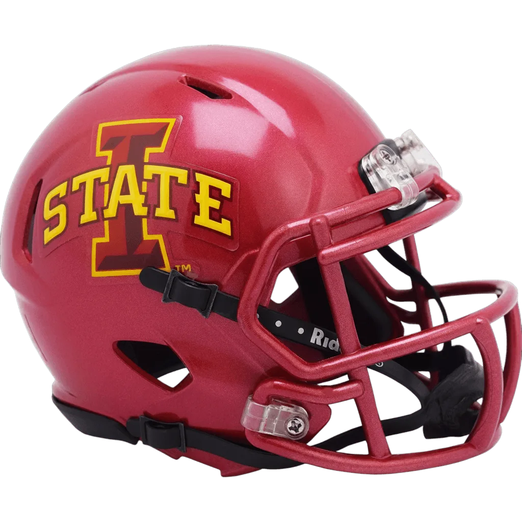 Iowa State Cyclones Riddell Mini Speed Football Helmet – I State