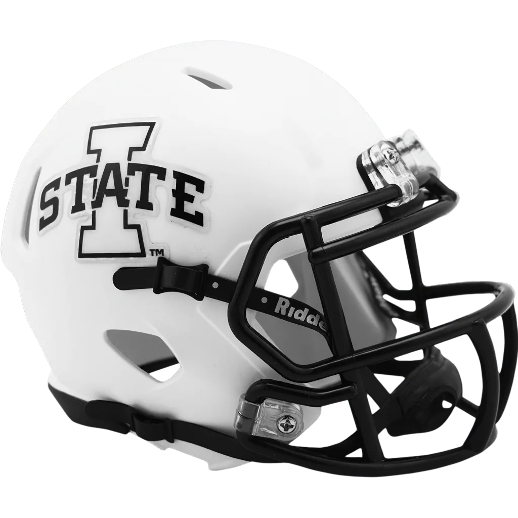 Iowa State Cyclones Riddell Mini Speed Football Helmet – White