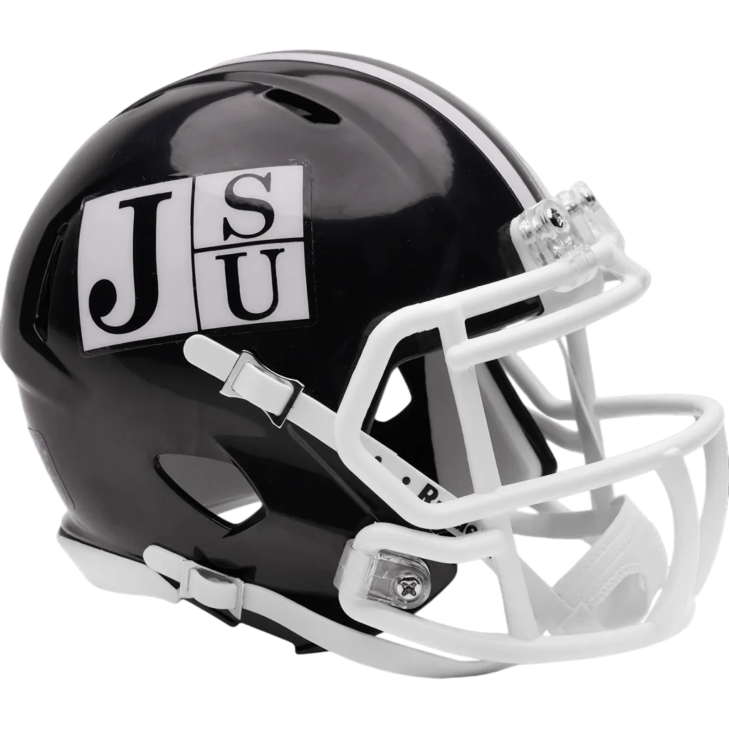 Jackson State Tigers Riddell Mini Speed Football Helmet – Blue Tiger