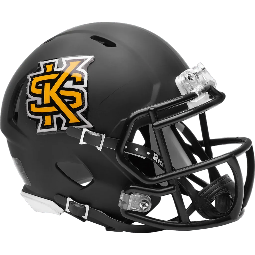 Kennesaw State Owls Riddell Mini Speed Football Helmet – Black