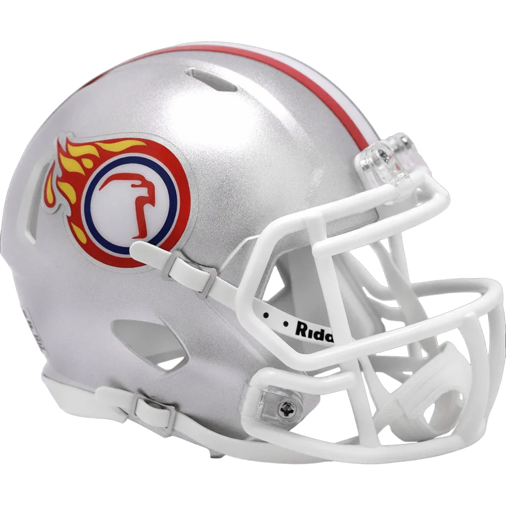 Liberty Flames Riddell Mini Speed Football Helmet – Eagle Head