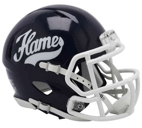 Liberty Flames Riddell Mini Speed Football Helmet – Flames