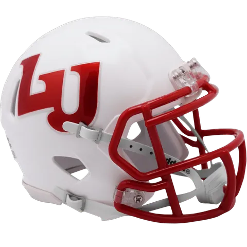Liberty Flames Riddell Mini Speed Football Helmet – White LU