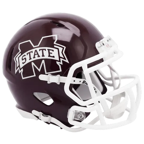 Mississippi State Bulldogs Riddell Mini Speed Football Helmet – M State