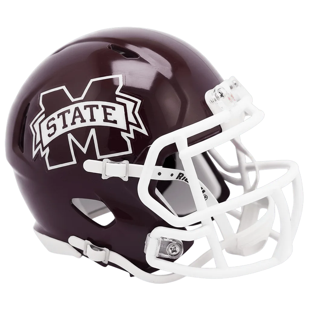 Mississippi State Bulldogs Riddell Mini Speed Football Helmet – M State
