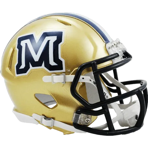 Montana State Bobcats Riddell Mini Speed Football Helmet – Gold Bobcat
