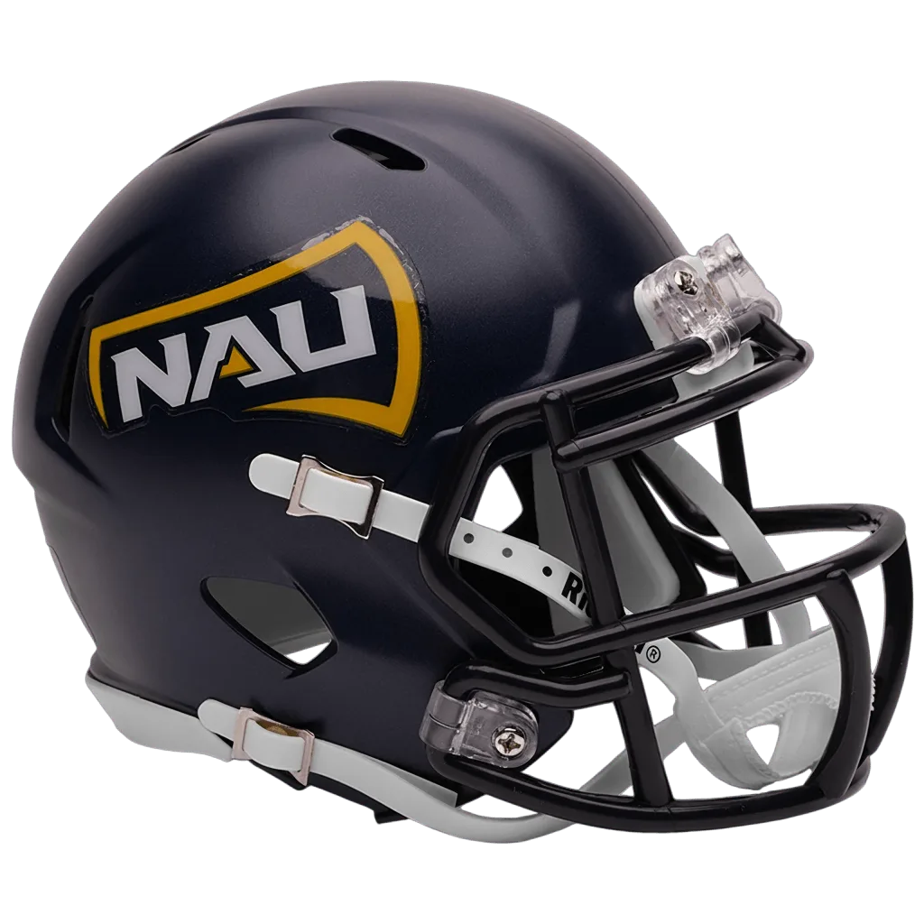 Northern Arizona Lumberjacks Riddell Mini Speed Football Helmet – Blue Lumberjack