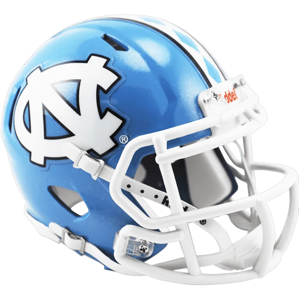 North Carolina Tar Heels Riddell Mini Speed Football Helmet – Blue Carolina