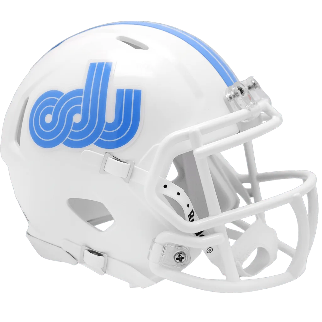 Old Dominion Monarchs Riddell Mini Speed Football Helmet – Racetrack