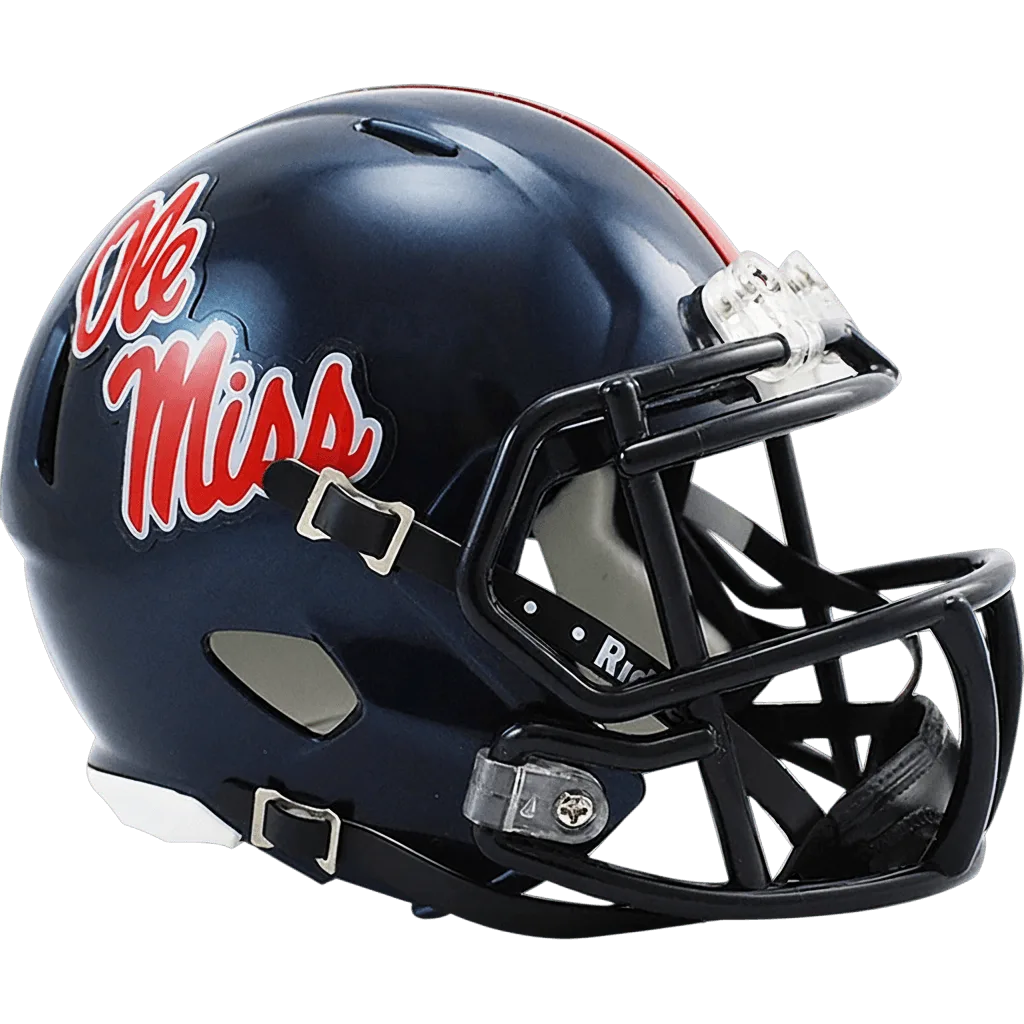 Ole Miss Rebels Riddell Mini Speed Football Helmet – Navy OLE MISS