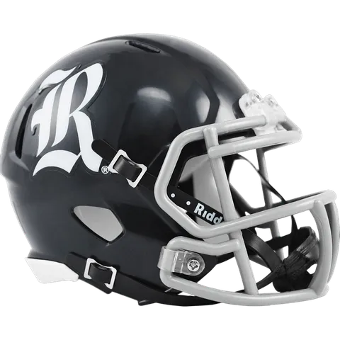 Rice Owls Riddell Mini Speed Football Helmet – Blue Owl