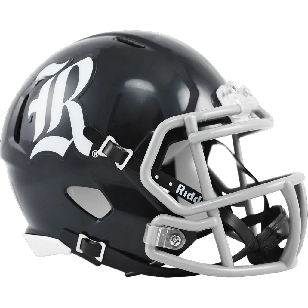 Rice Owls Riddell Mini Speed Football Helmet – Blue Owl