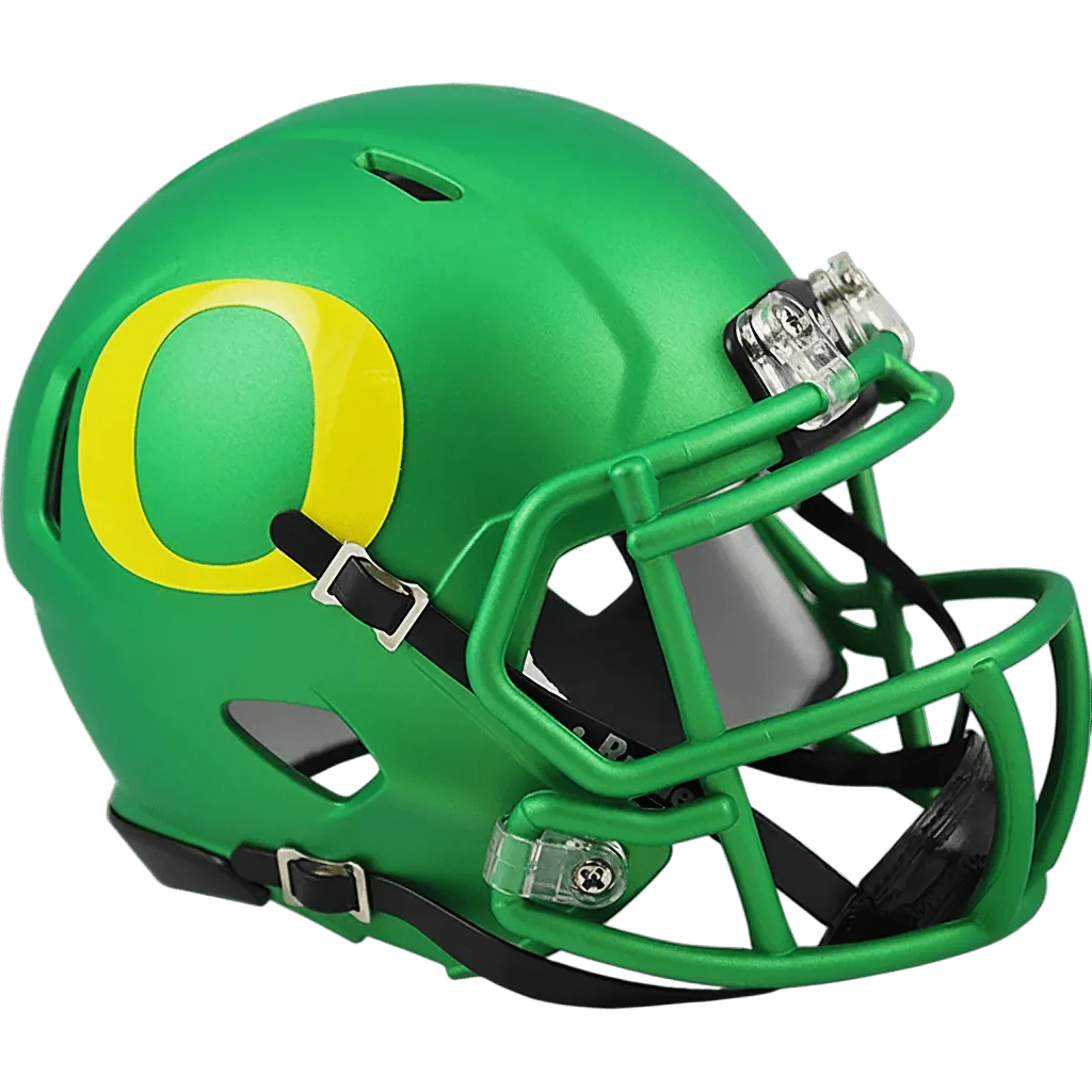 Oregon Ducks Riddell Mini Speed Football Helmet – Apple Green