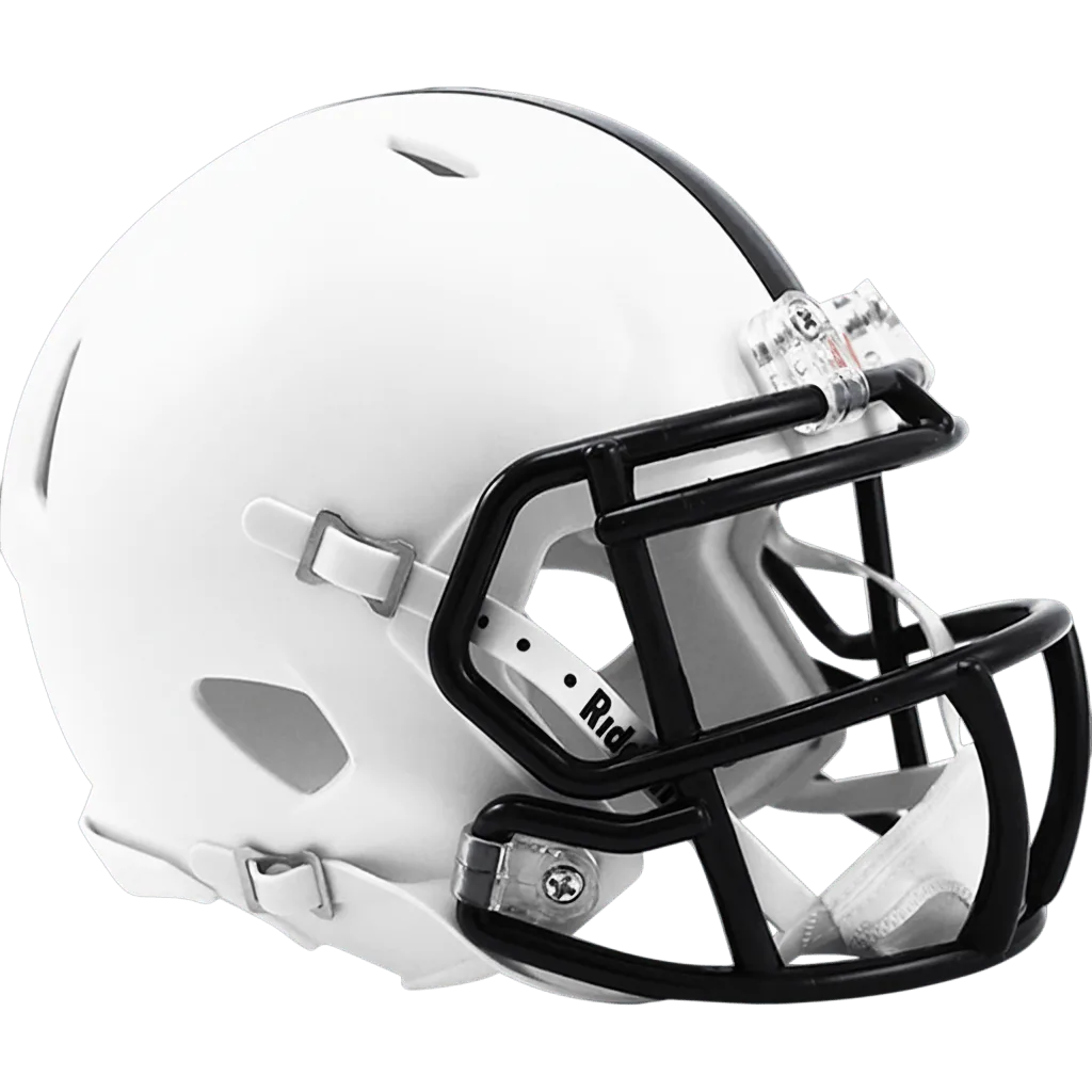 Penn State Nittany Lions Riddell Mini Speed Football Helmet – White