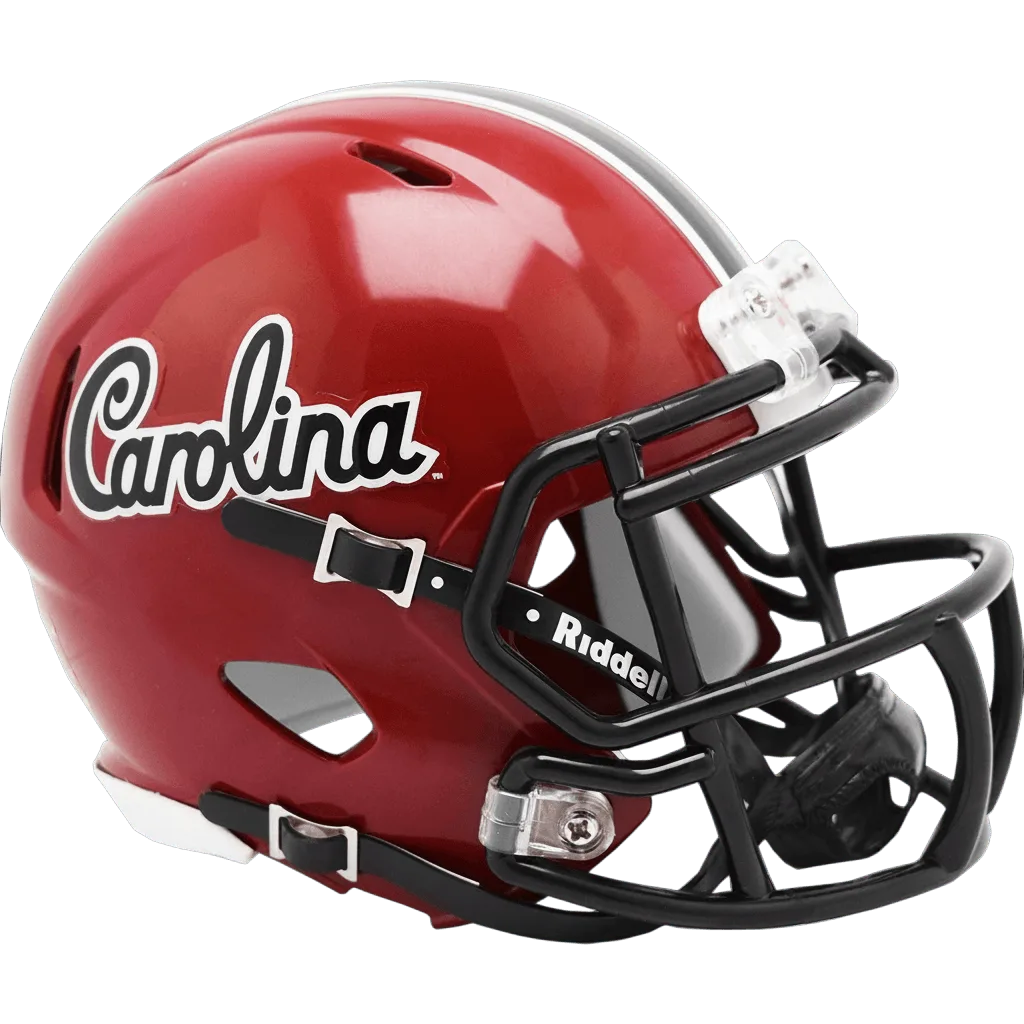 South Carolina Gamecocks Riddell Mini Speed Football Helmet – Script