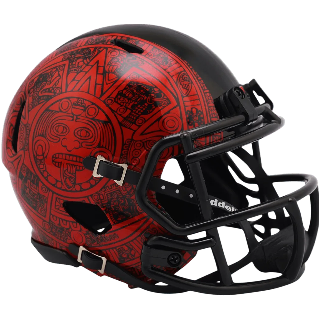 San Diego State Aztecs Riddell Mini Speed Football Helmet – Aztec Calendar