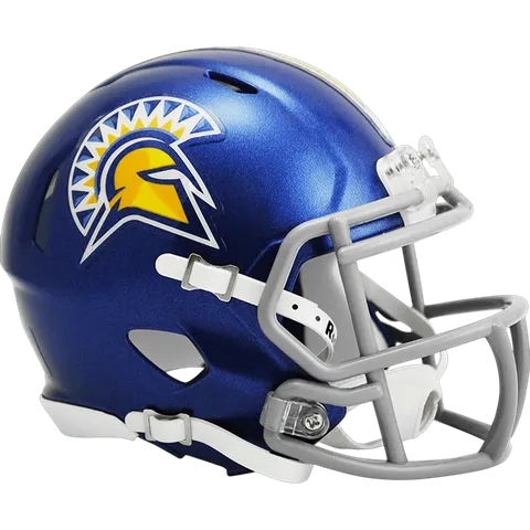 San Jose State Spartans Riddell Mini Speed Football Helmet – Gold Spartan