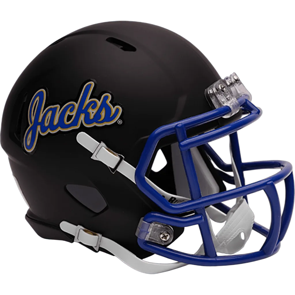 South Dakota State Jackrabbits Riddell Mini Speed Football Helmet – Jacks