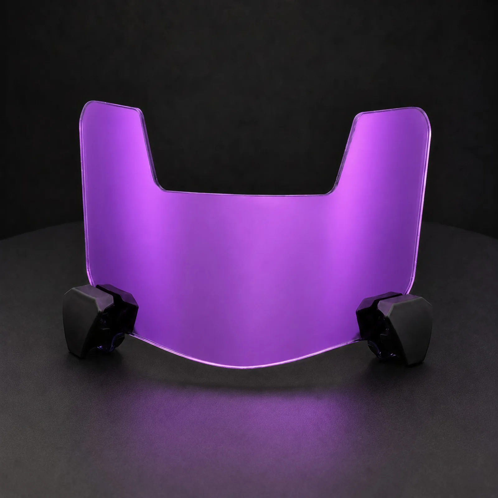 Purple Mini Football Visor