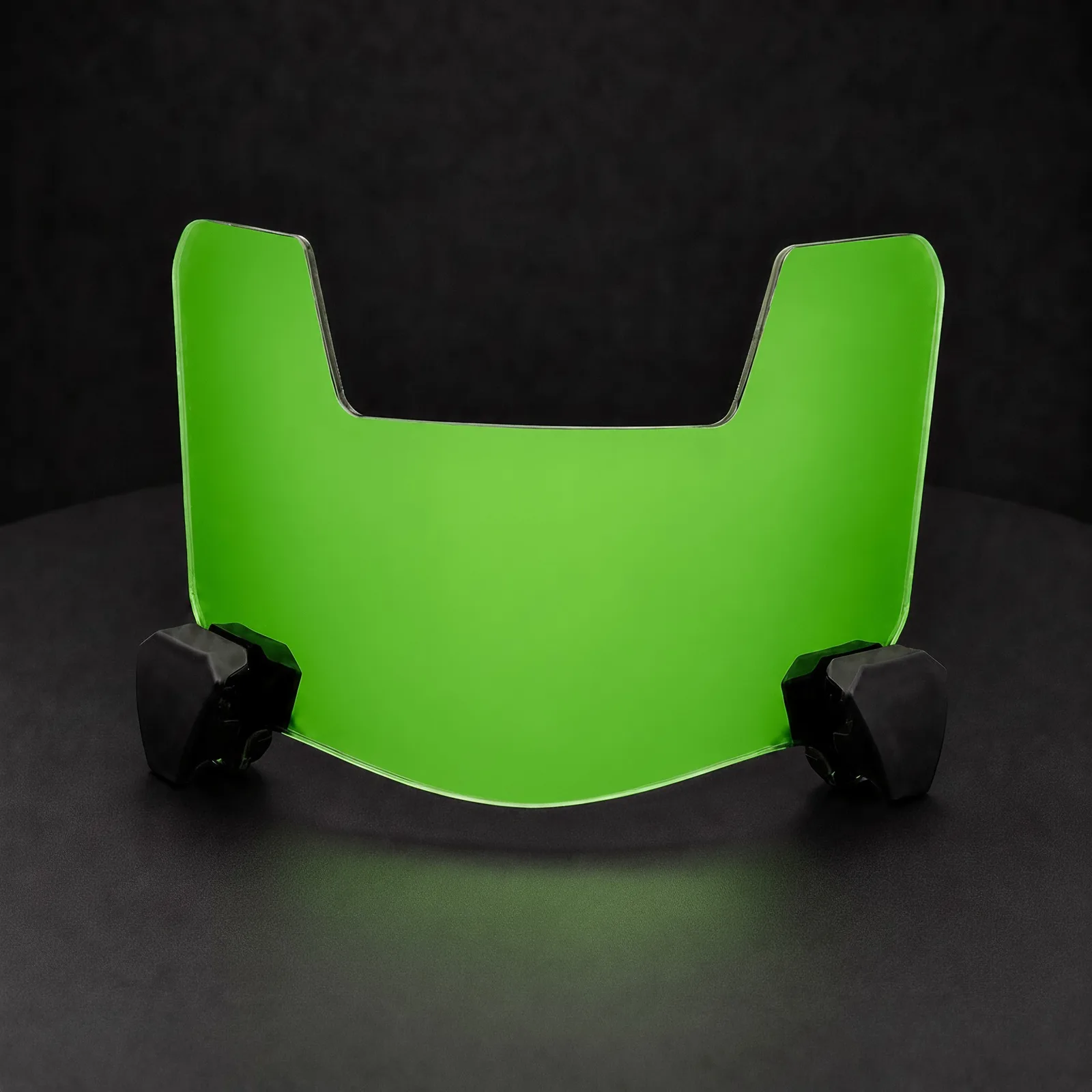 Lime Green Mini Football Visor