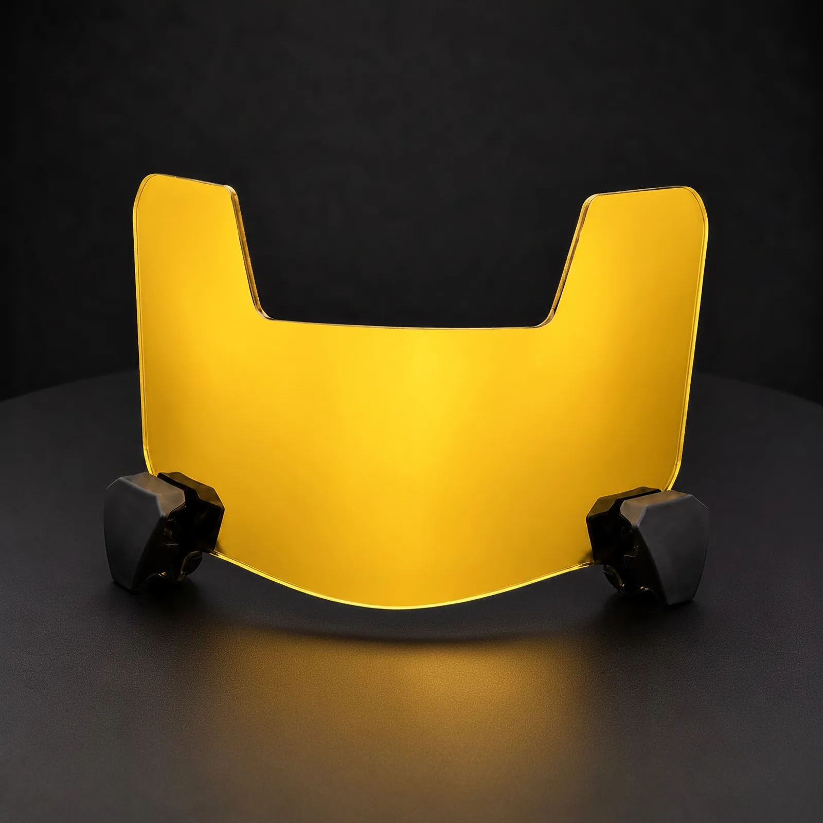 Gold/Yellow Mini Football Visor