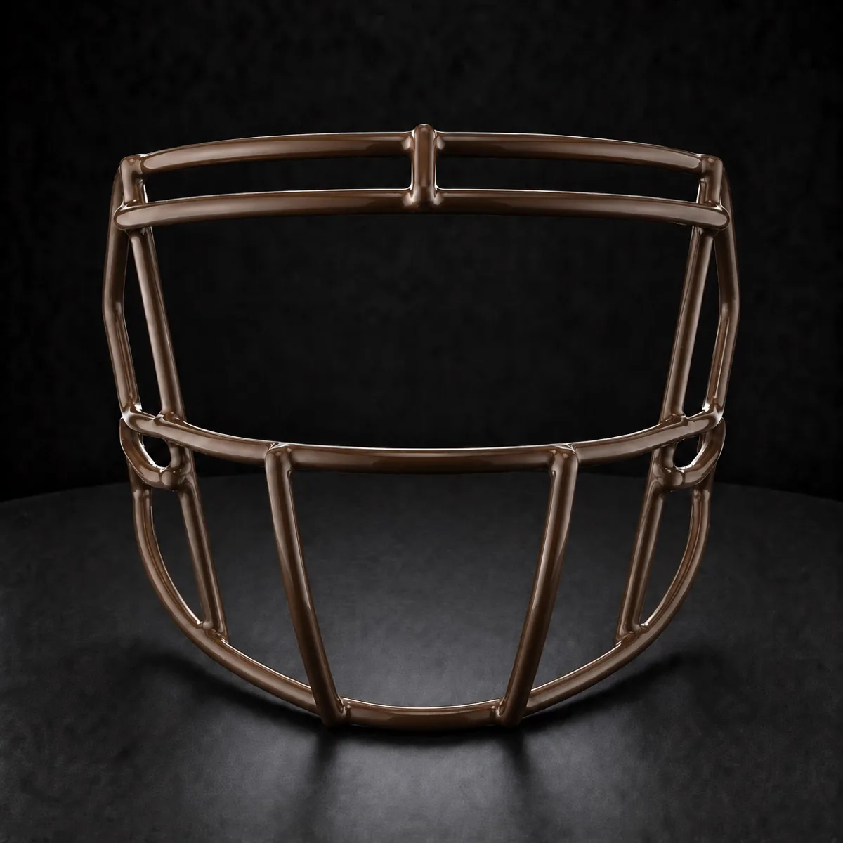 Wyoming Brown Football Facemask