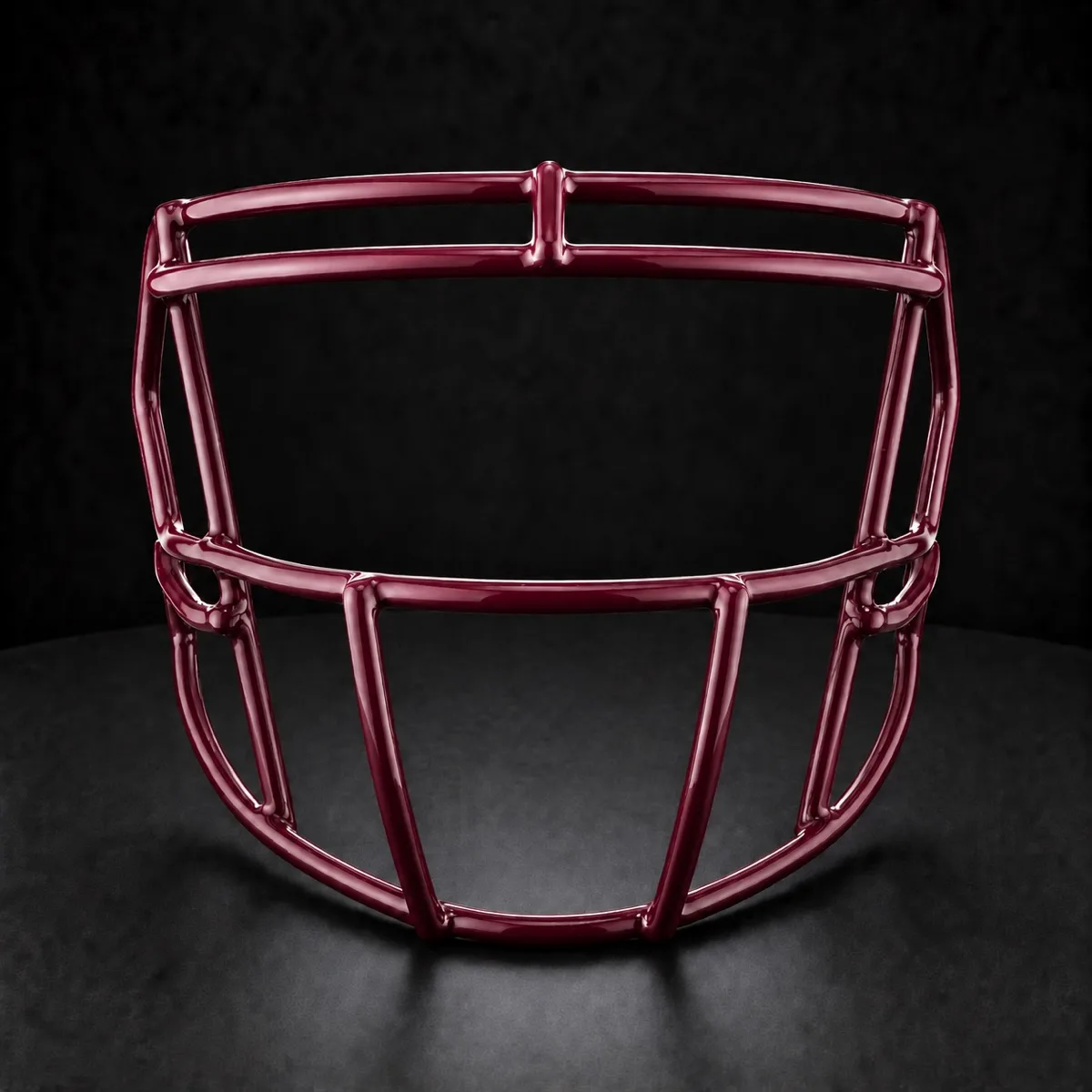 Maroon Football Facemask