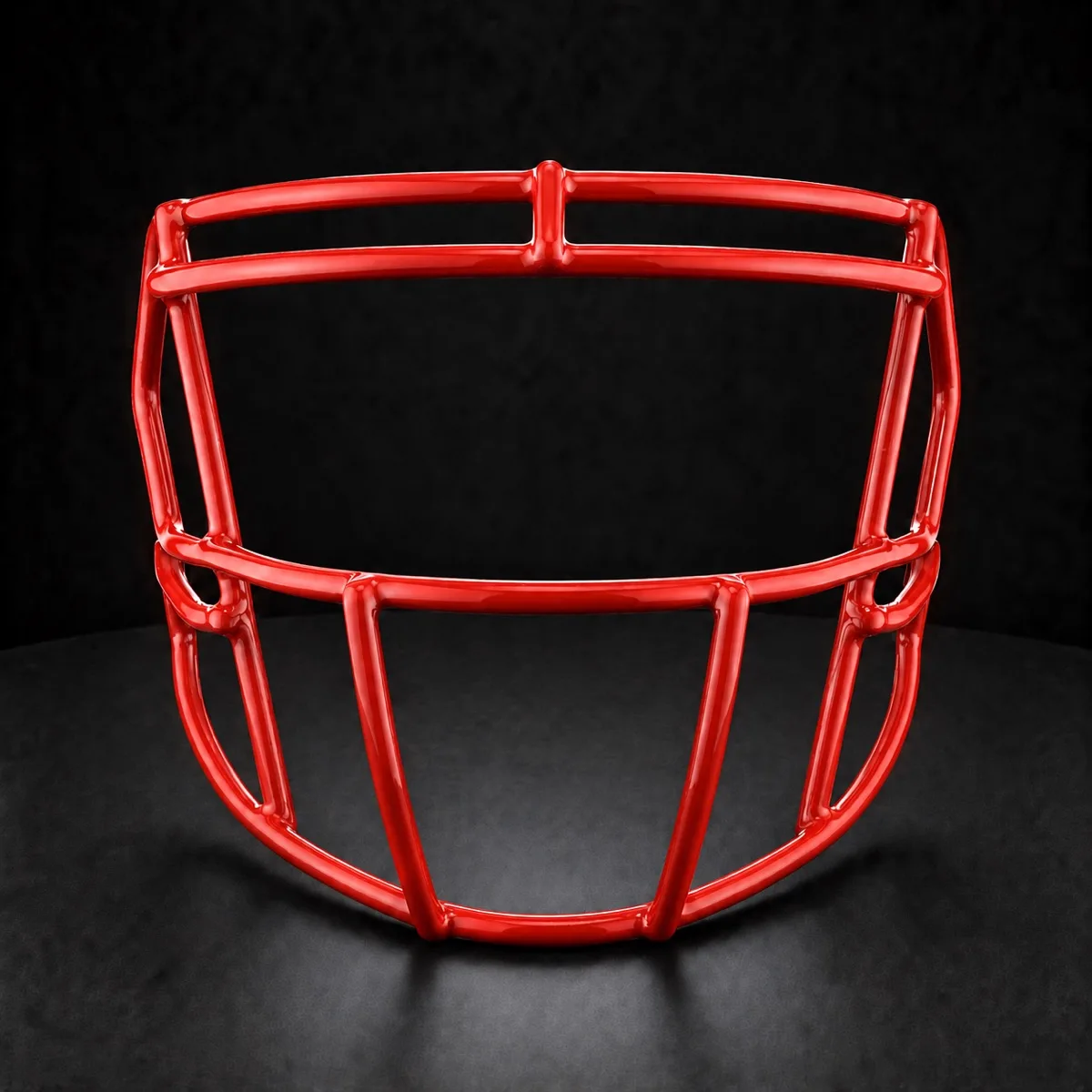 Red Football Facemask