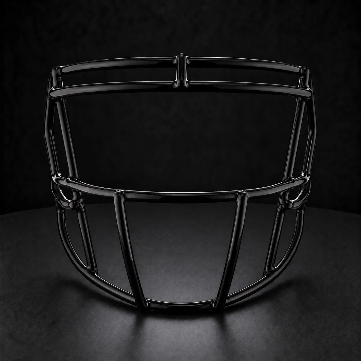 Black Football Facemask