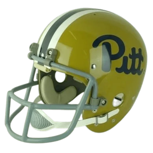 Pittsburgh Panthers Throwback Vintage Shell Football Helmet 1973-1979