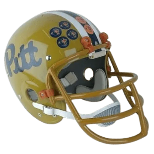 Pittsburgh Panthers Throwback Vintage Shell Football Helmet 1980-1985