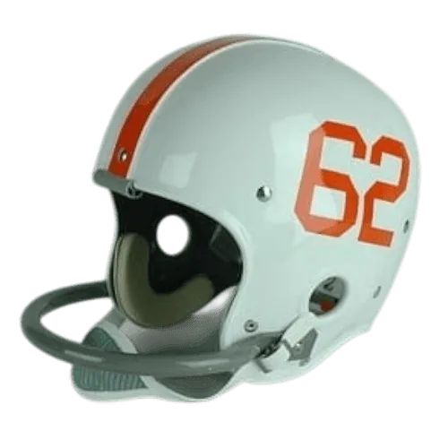 Tennessee Volunteers Throwback Vintage Shell Football Helmet 1962