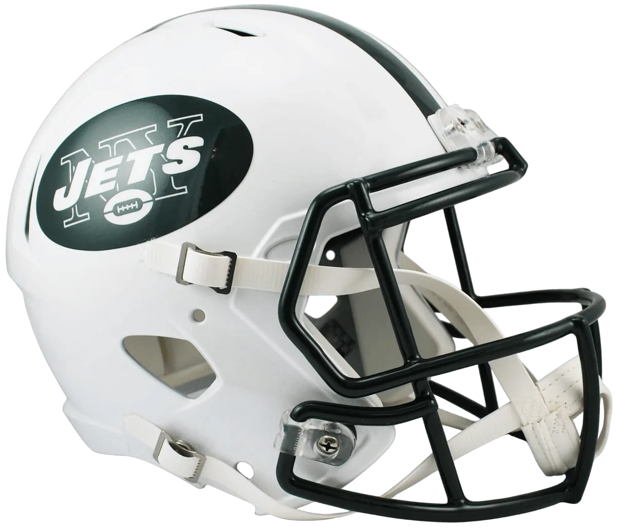 New York Jets Riddell Replica Speed Football Helmet – 1998 to 2018 Throwback