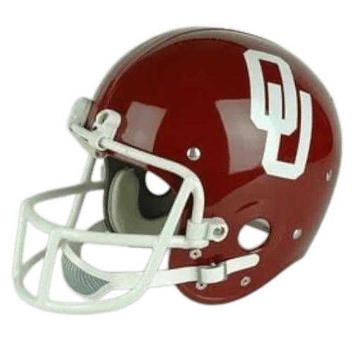 Oklahoma Sooners Throwback Vintage Shell Football Helmet 1977-1985