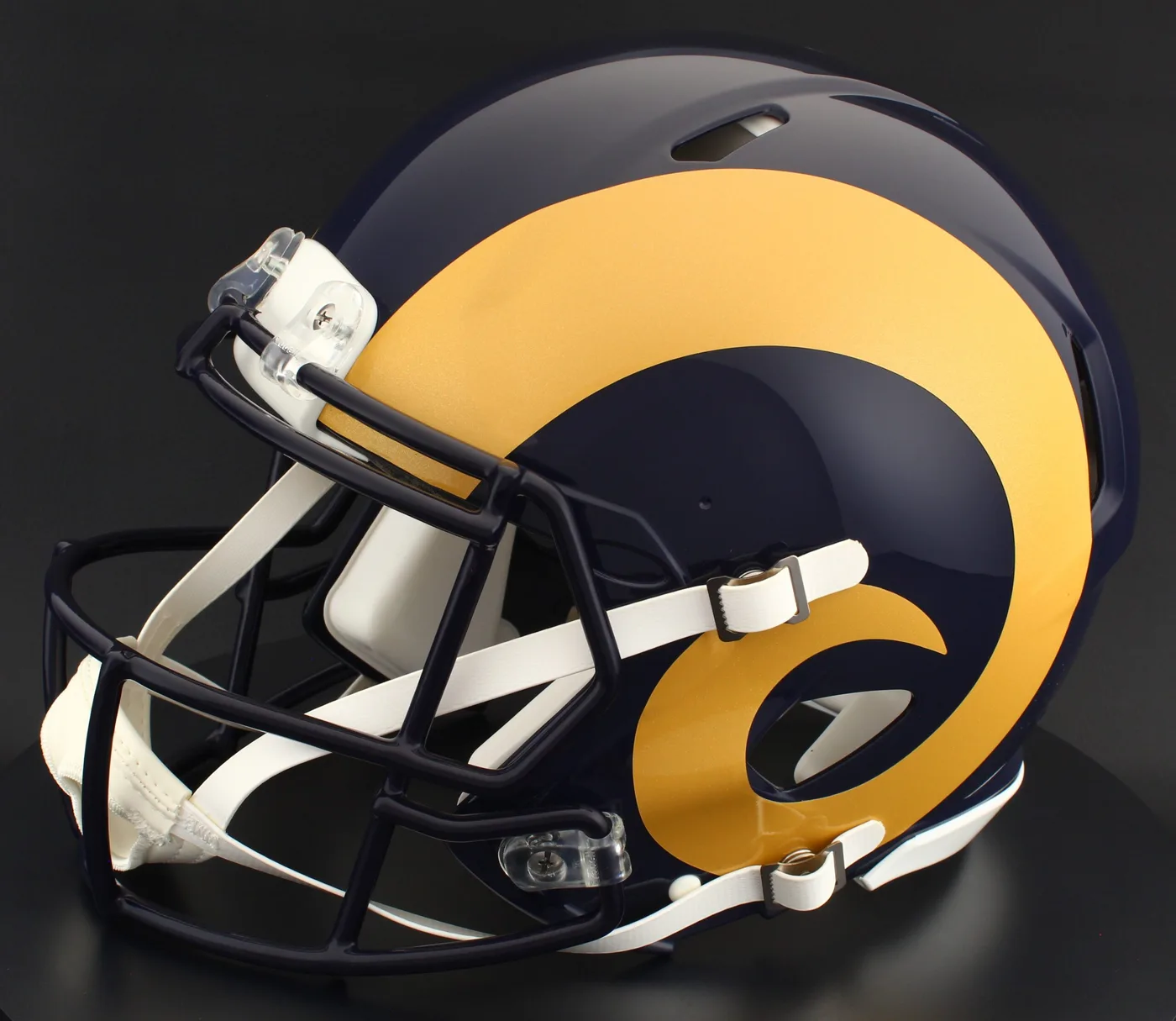 Los Angeles Rams Riddell Authentic Speed Football Helmet – 2000 to 2016 Throwback