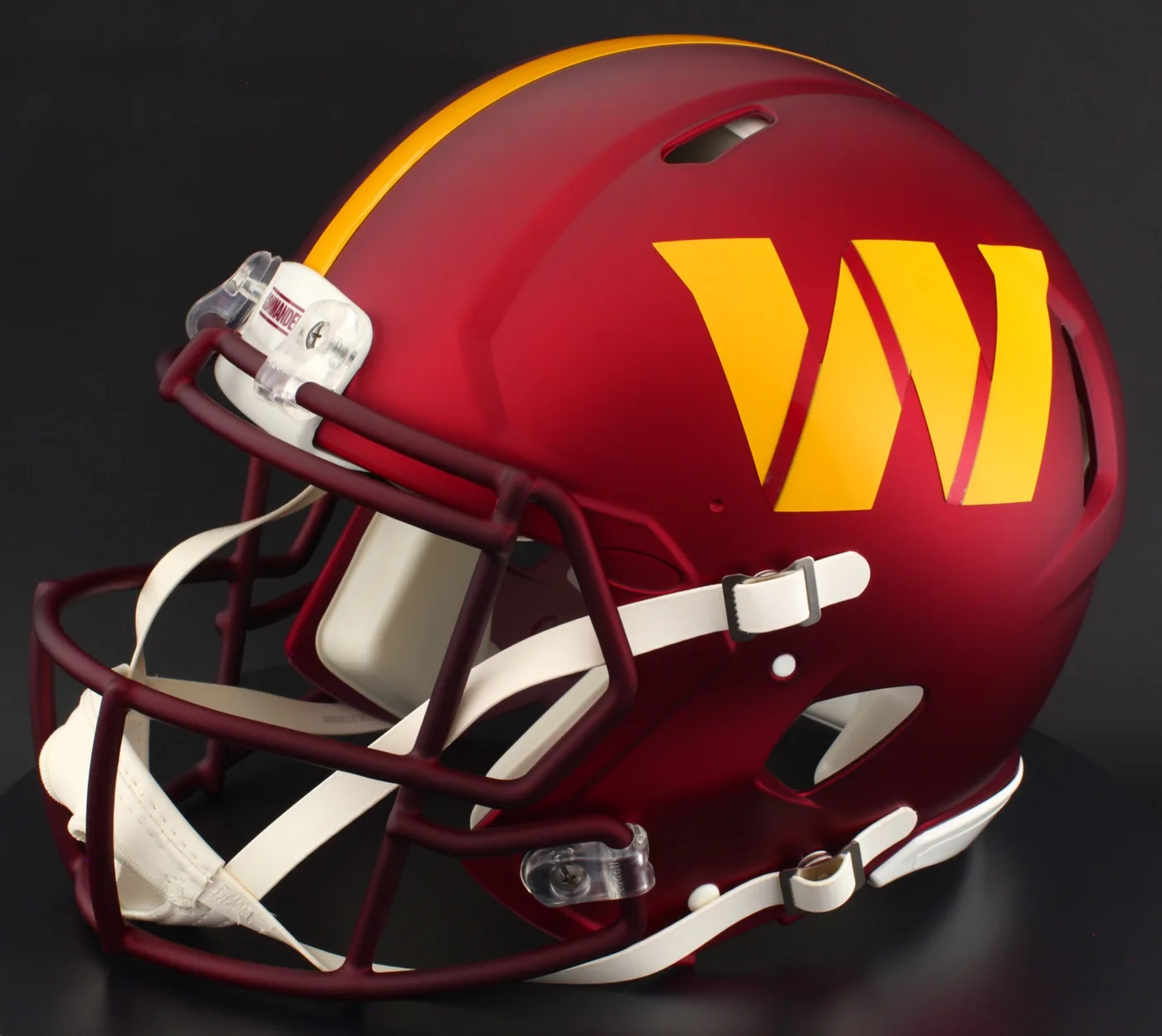 Washington Commanders Riddell Replica Speed Football Helmet – Anodized Maroon