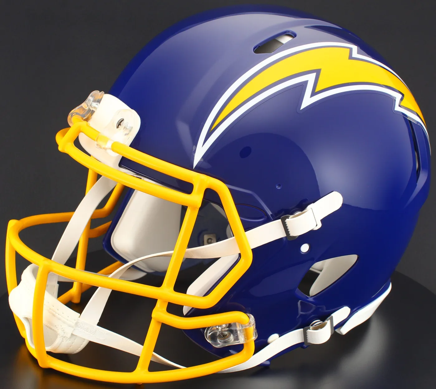 Los Angeles Chargers Riddell Replica Speed Football Helmet – 1974 to 1987 Throwback