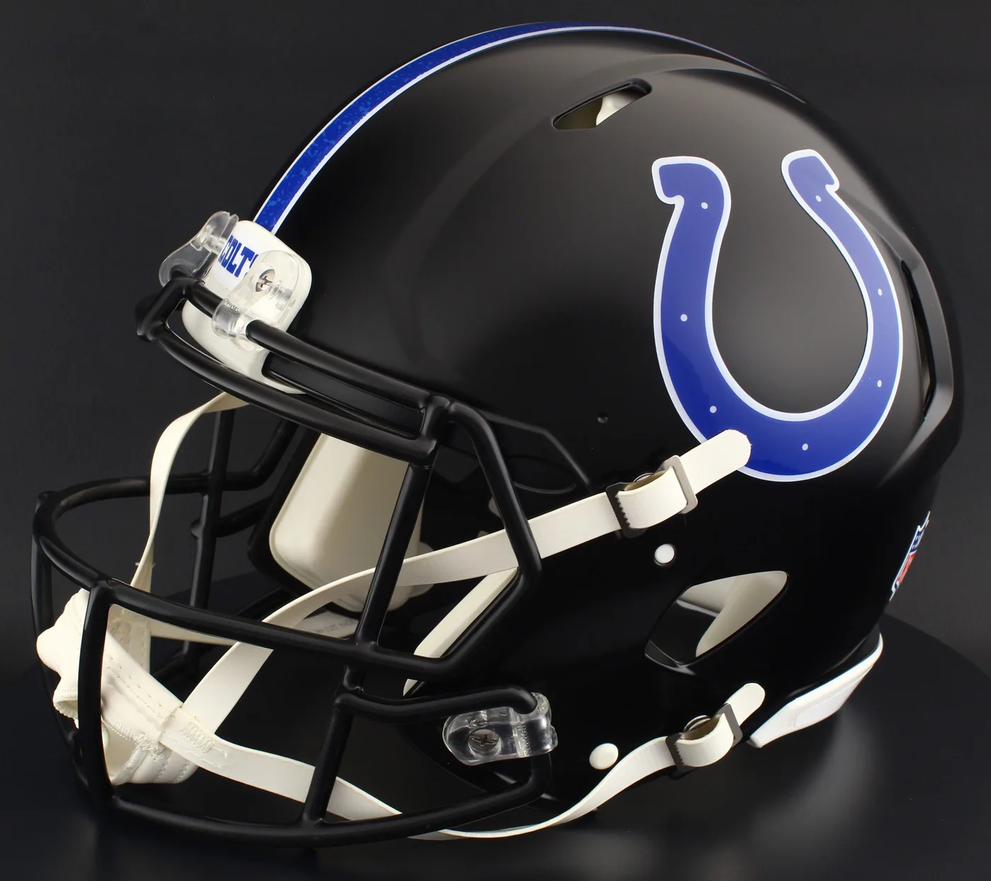Indianapolis Colts Riddell Replica Speed Football Helmet – 2023 Indiana Nights