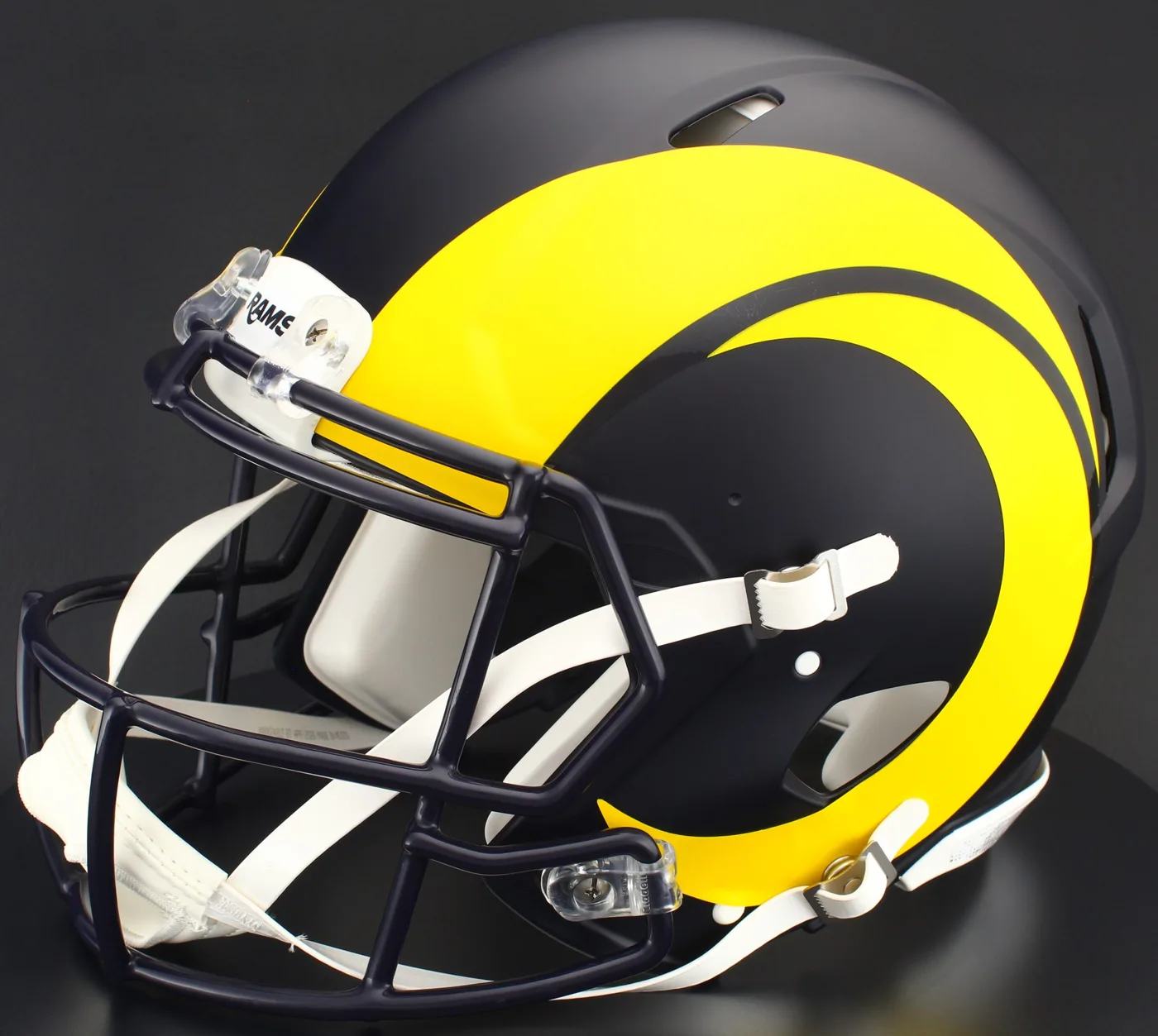Los Angeles Rams Riddell Replica Speed Football Helmet – 2025 Rivalries