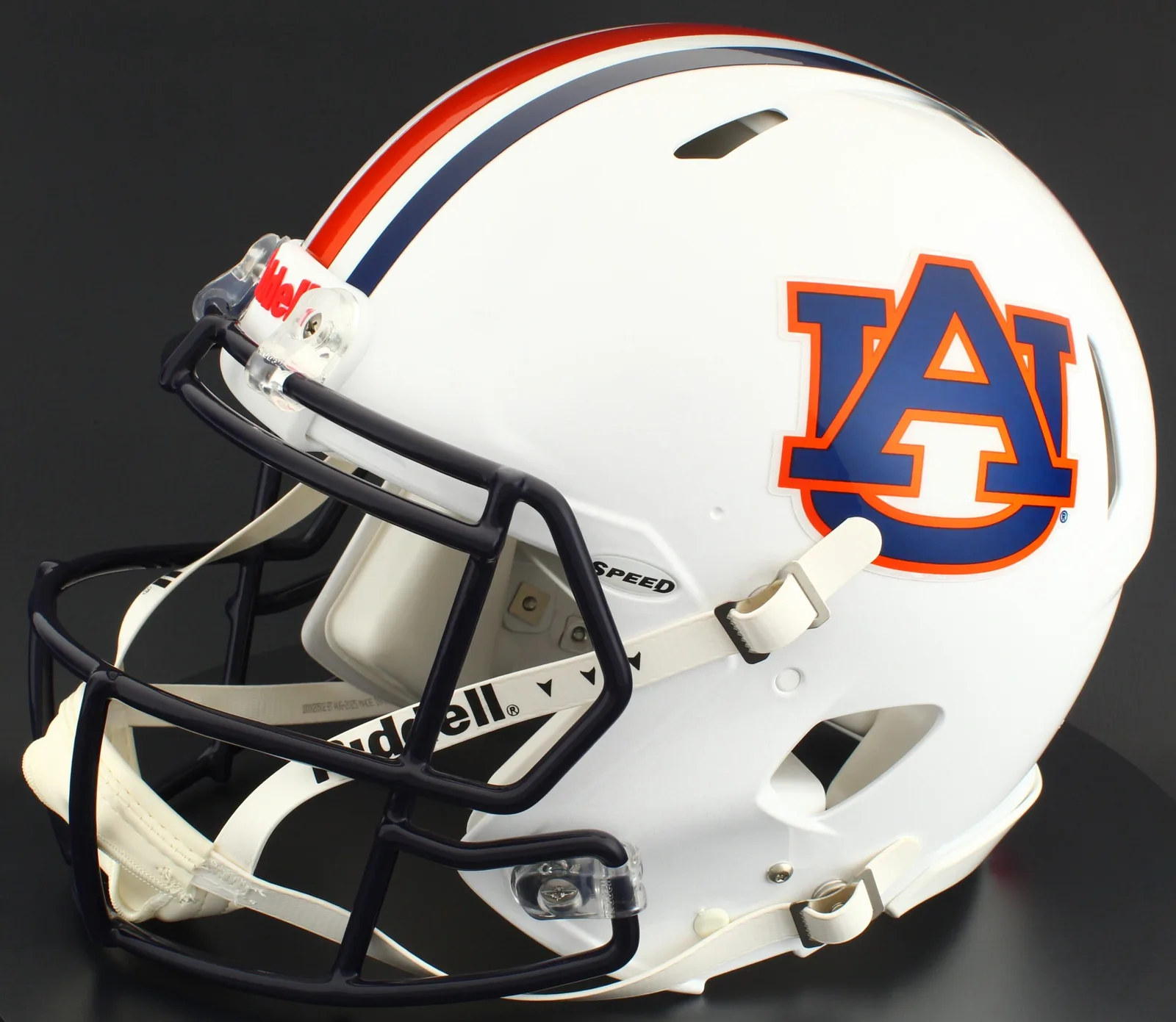 Auburn Tigers Riddell Authentic Speed Football Helmet – White AU