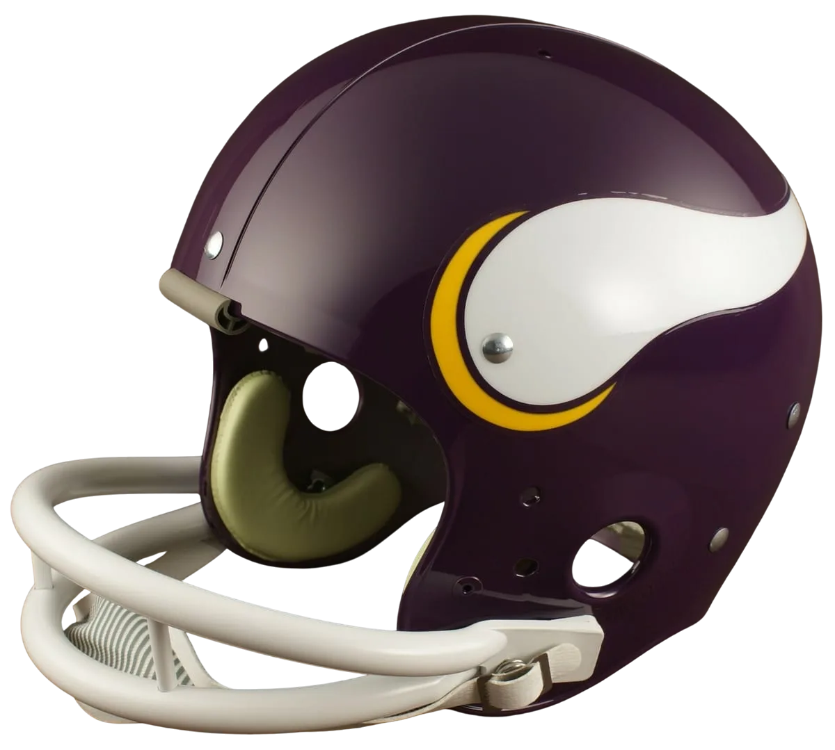 Minnesota Vikings Throwback Vintage Shell Football Helmet 1980-1982